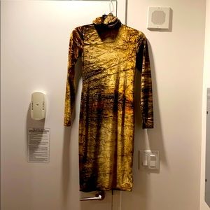 Angel Brinks sexy glitter and marble midi dress 👗